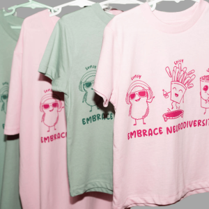 Adult T-Shirt - Sensory Friendly - Neurodiversity Affirming Print