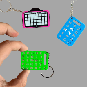 Mini AAC Keychains - Celebrate All Forms of Communication